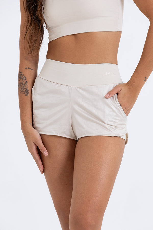 Shorts Gabriela Run Neutra