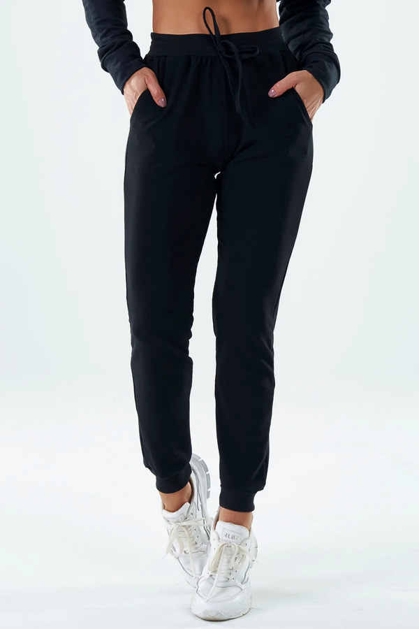 JOGGER MOLETOM MIA PRETO